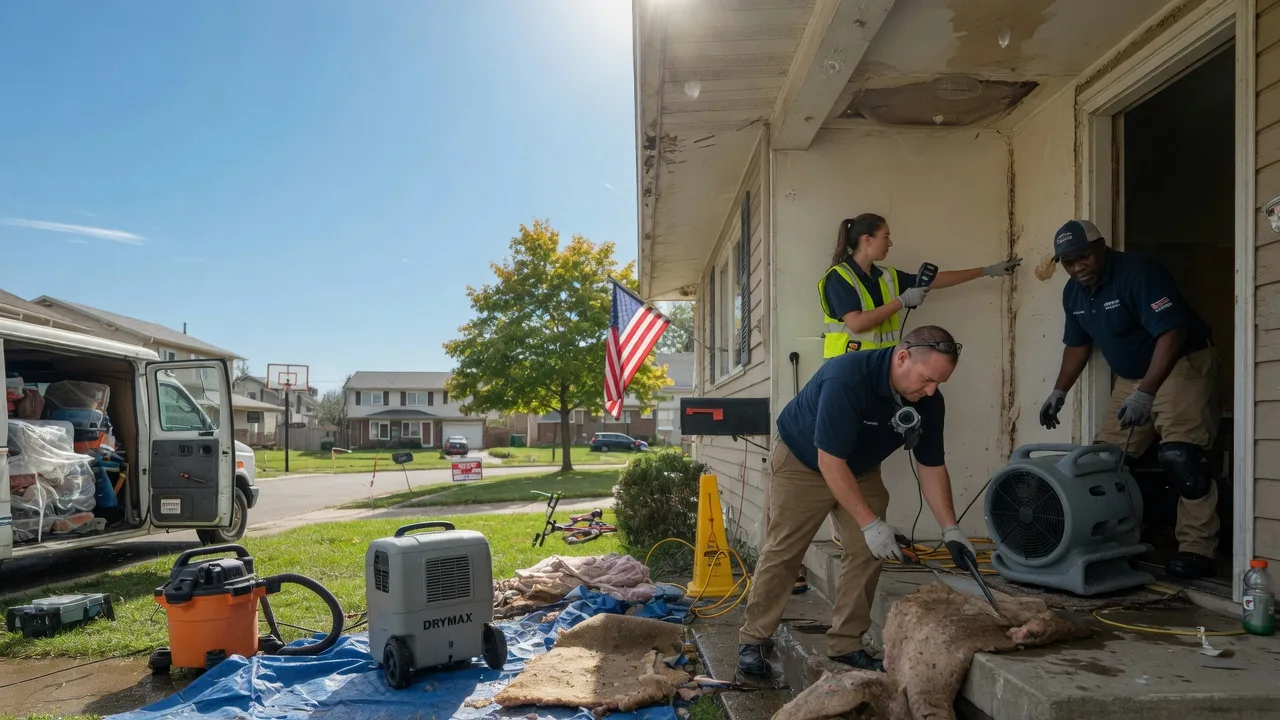 Water Damage Restoration in Aston, PA near me